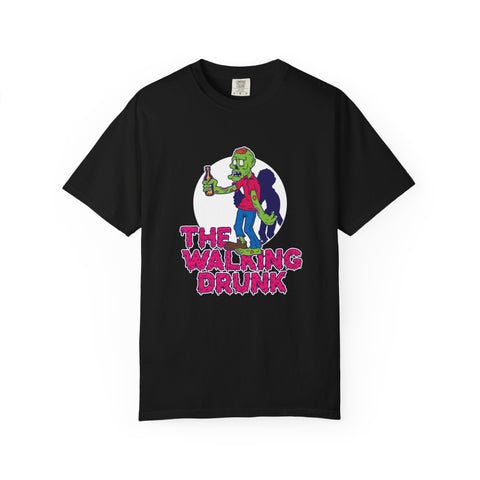 Funny Zombie Shirt - Walking Drunk Tee - Halloween Gift