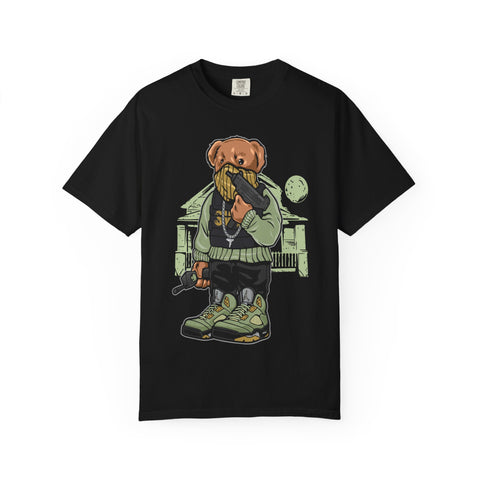 Hip Hop Graphic Tee – Gangster Bear Urban Streetwear
