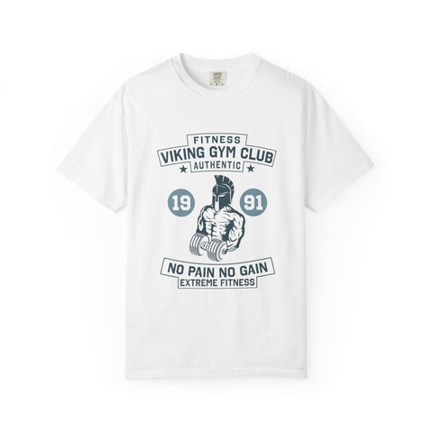 Fitness Viking Gym Club Graphic Design Authentic T-Shirt