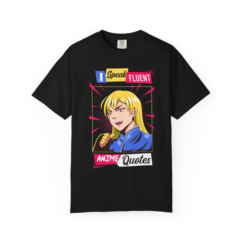 Anime Fluent Shirt – Fluent in Anime Tee Funny Otaku Manga Girl