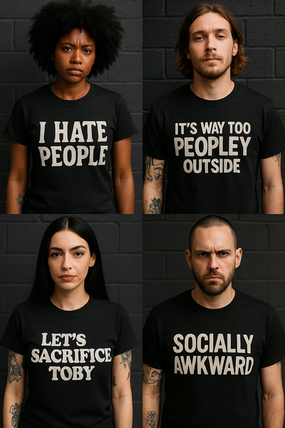 The Psychology Behind Dark Humor Fashion: Why Edgy Tees Are Having a Moment
