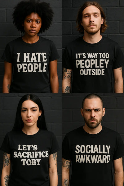 The Psychology of Dark Humor Fashion: Exploring the Rise of Edgy Tees