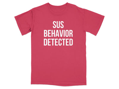 Sus Behavior Detected Graphic T-shirt product