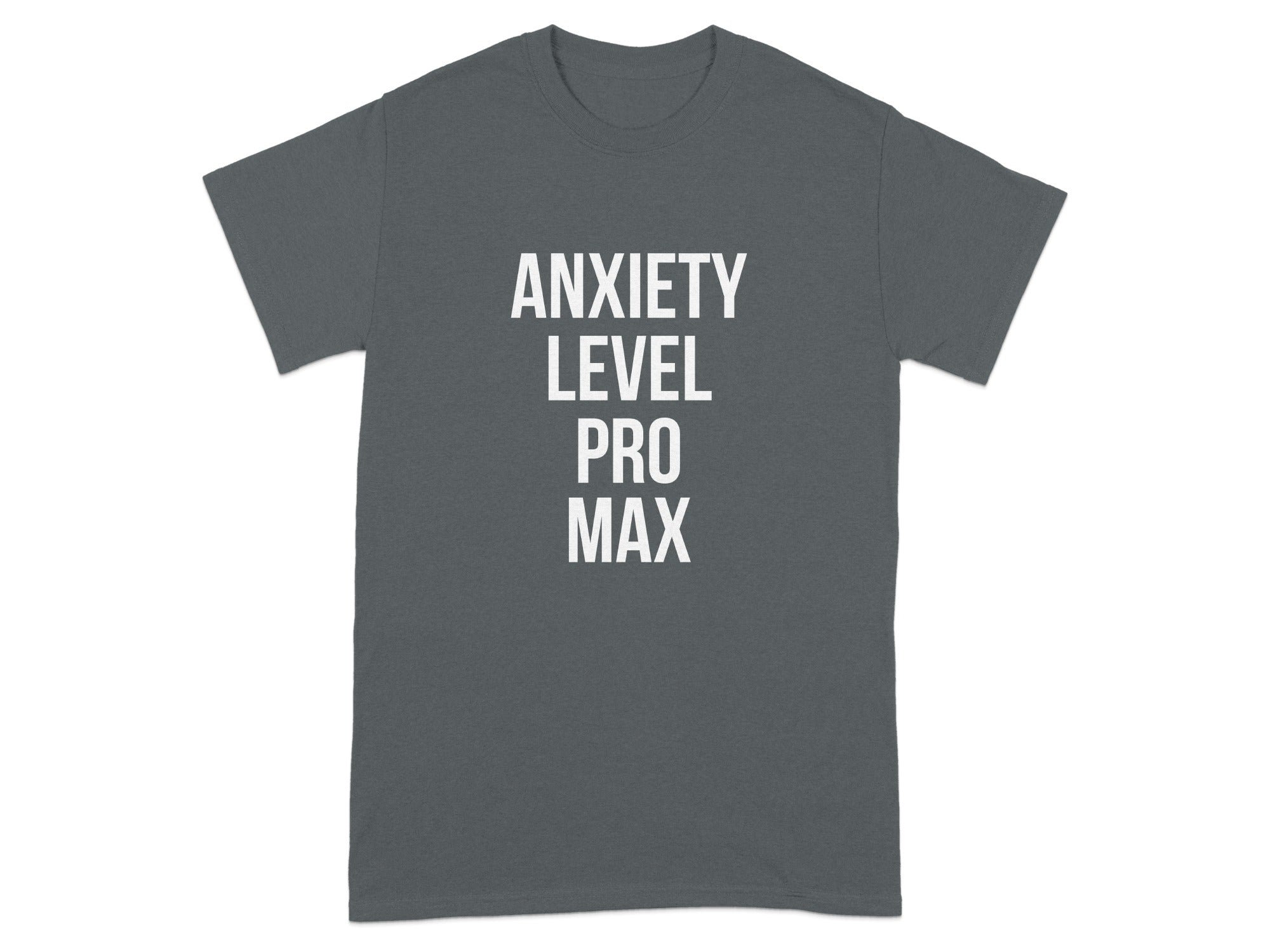Anxiety Level Pro Max Graphic Tee product