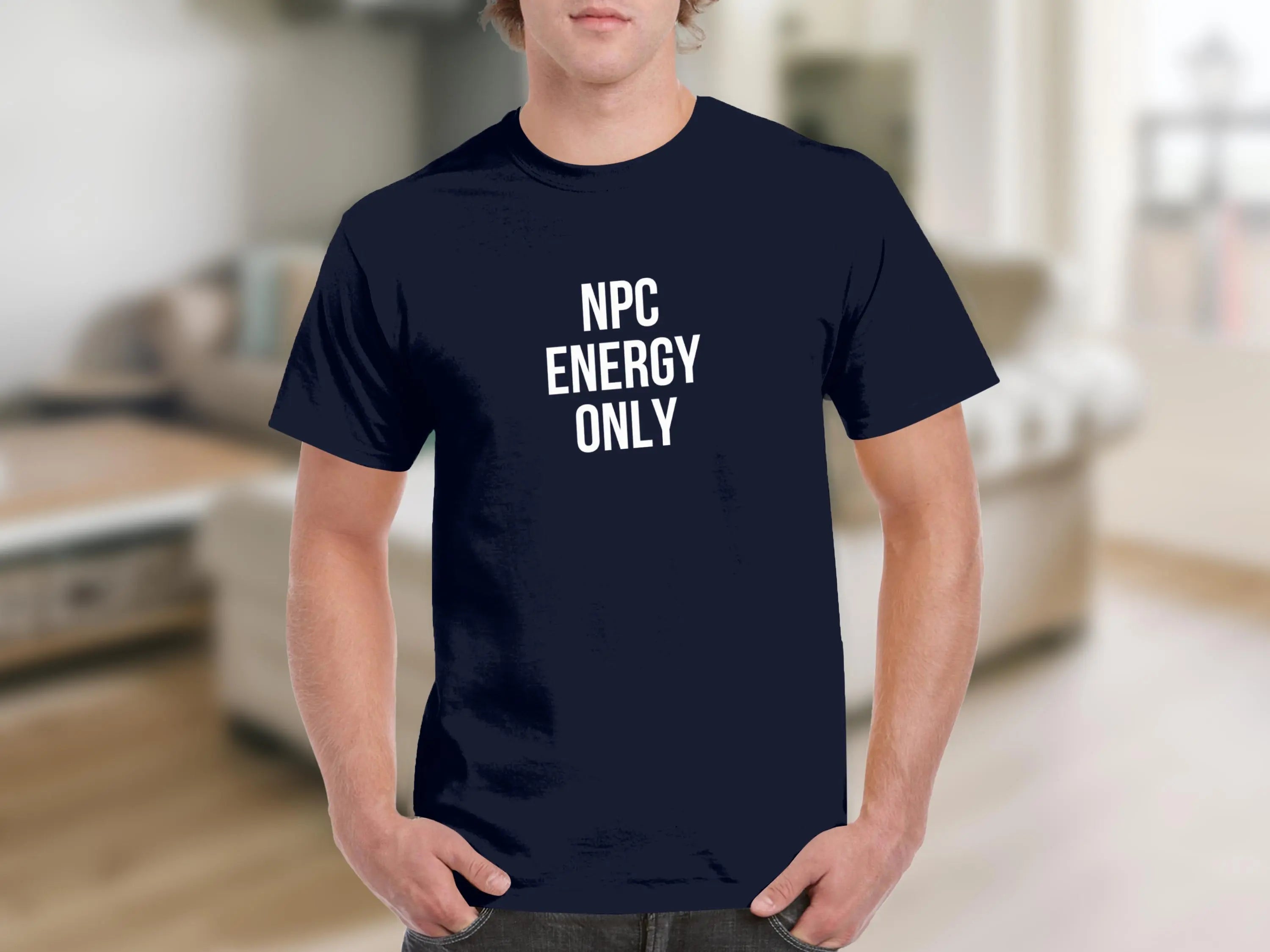 NPC Energy Only Graphic Casual Wear T-Shirt Product