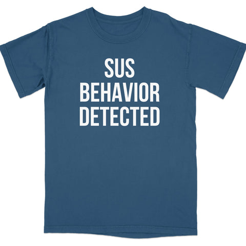 SUS Behavior Detected Graphic Tee Shirt product type