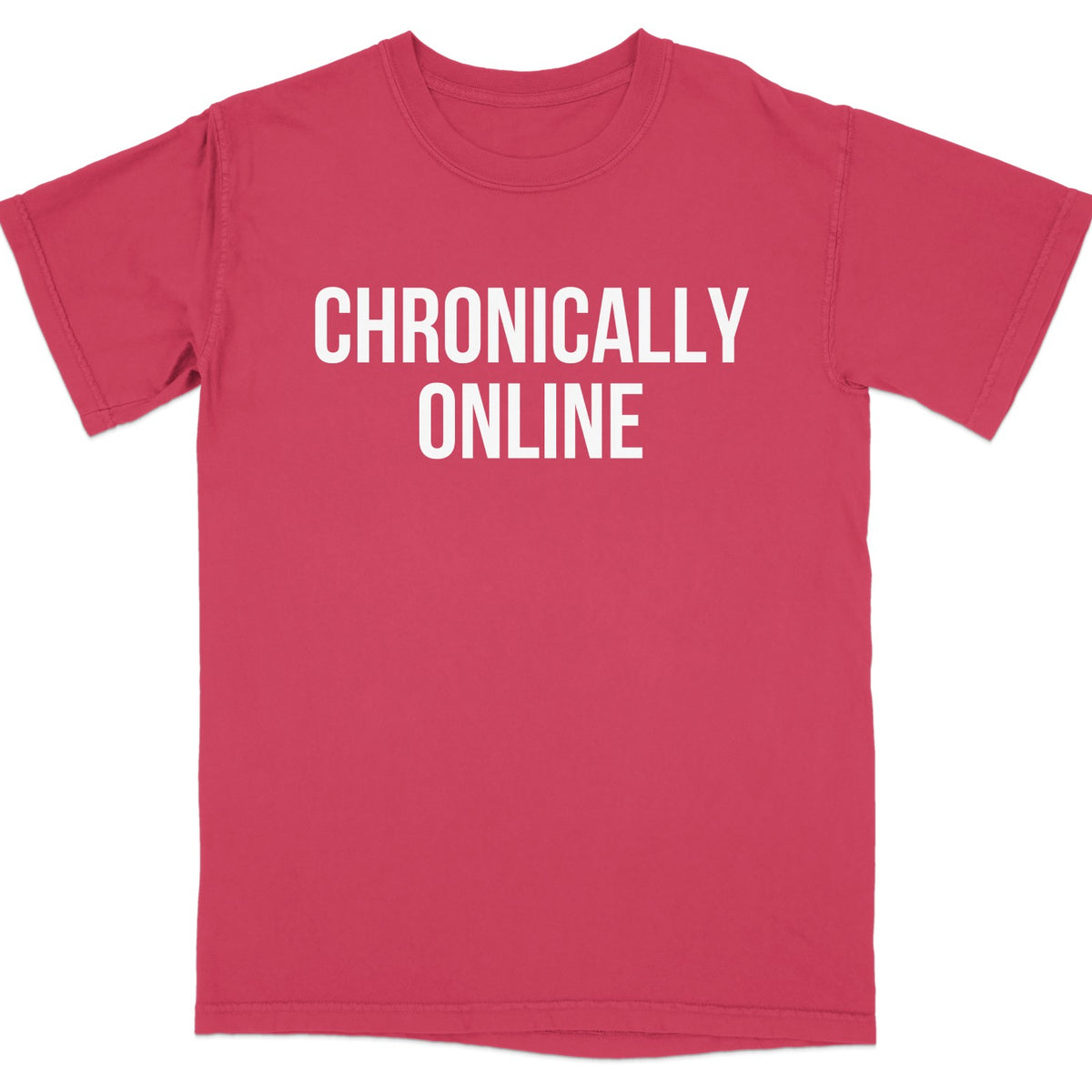 Chronically Online Statement Tee Trendy Shirt product