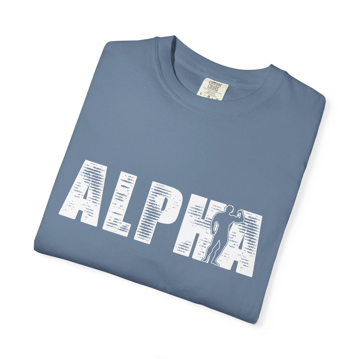Alpha Male Bodybuilder Tee - Premium Muscle Graphic Design