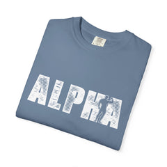 Alpha Male Bodybuilder Tee - Premium Muscle Graphic Design