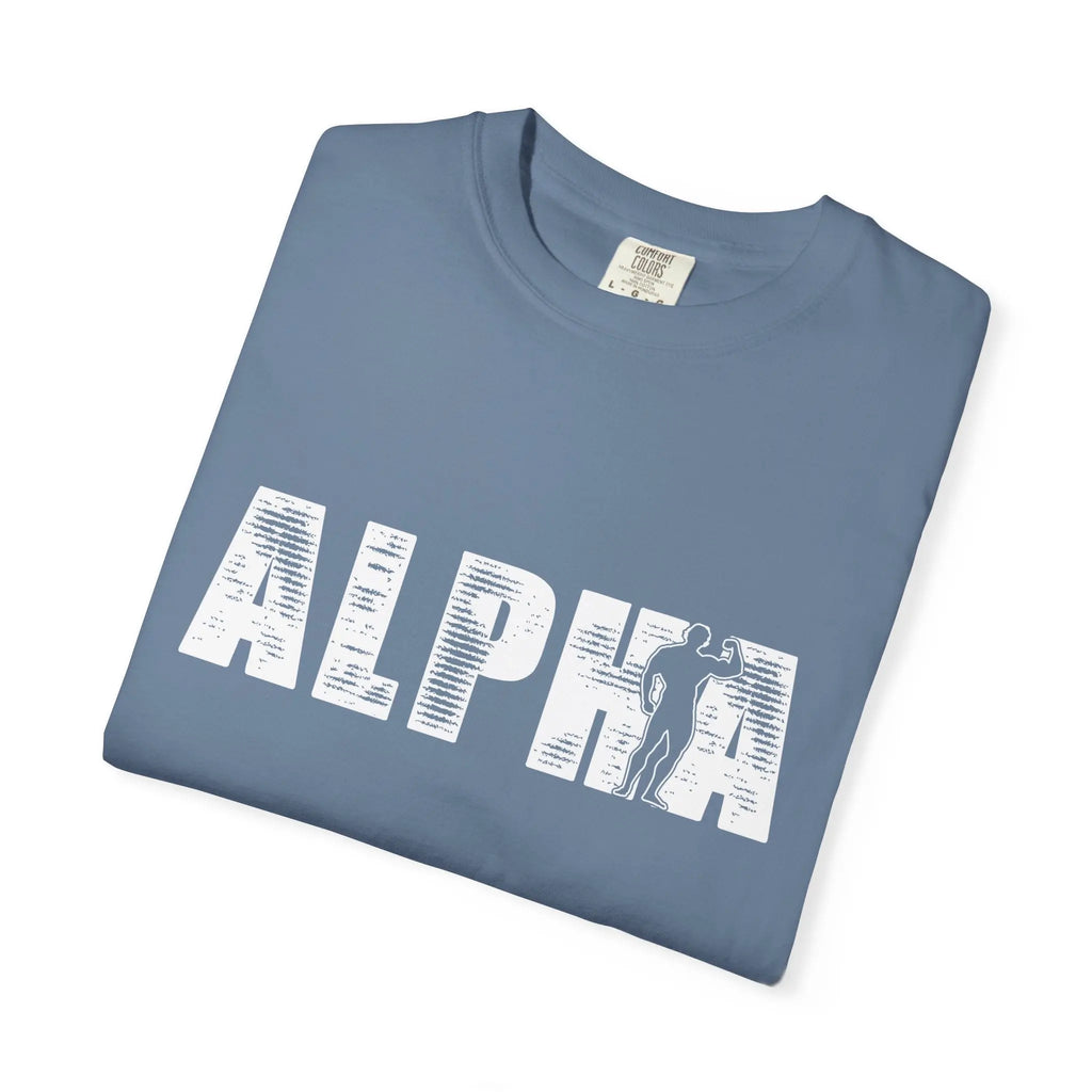Alpha Male Bodybuilder Tee - Premium Muscle Graphic Design Printify
