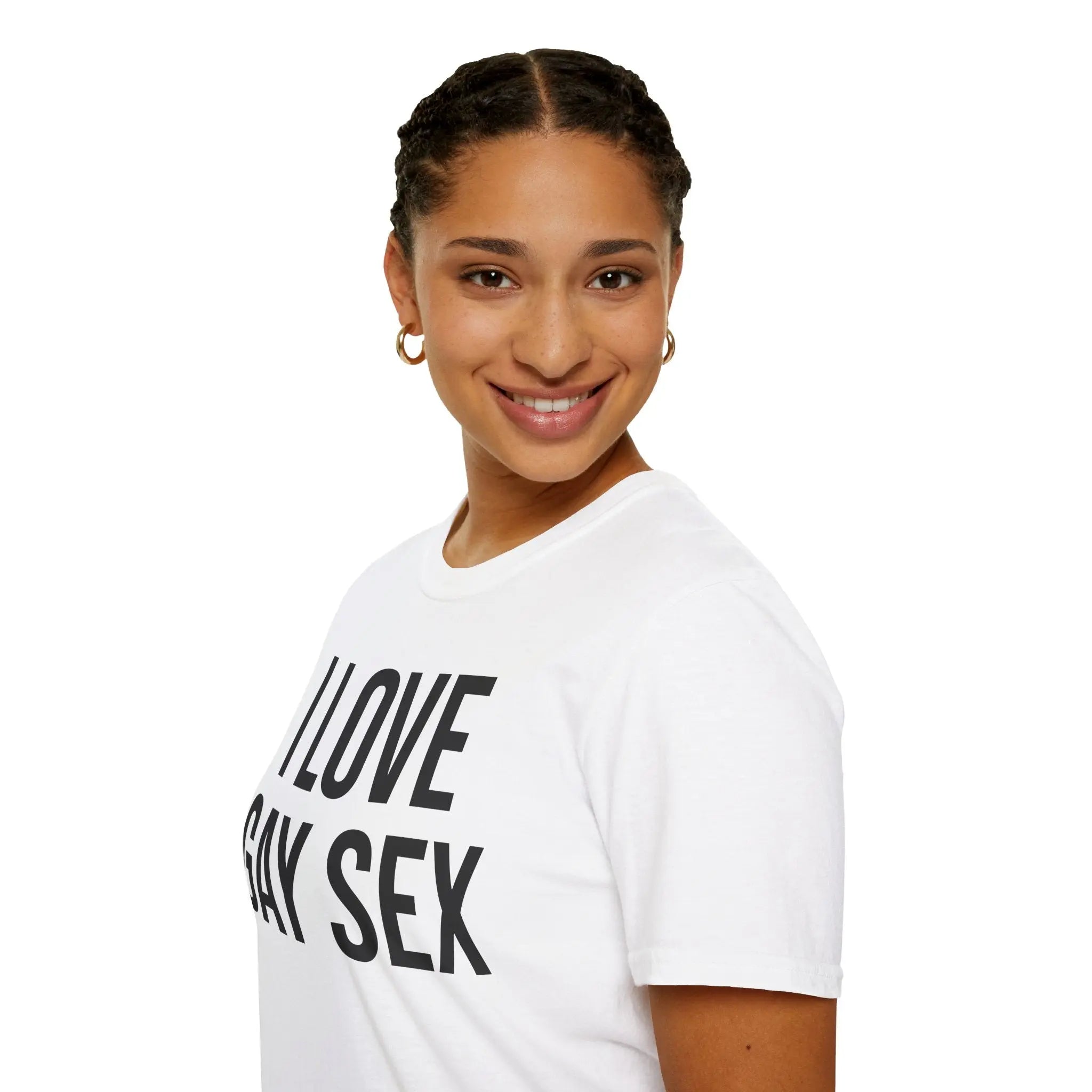Funny Sex Positive Gay Shirt for Unapologetic Pride Printify