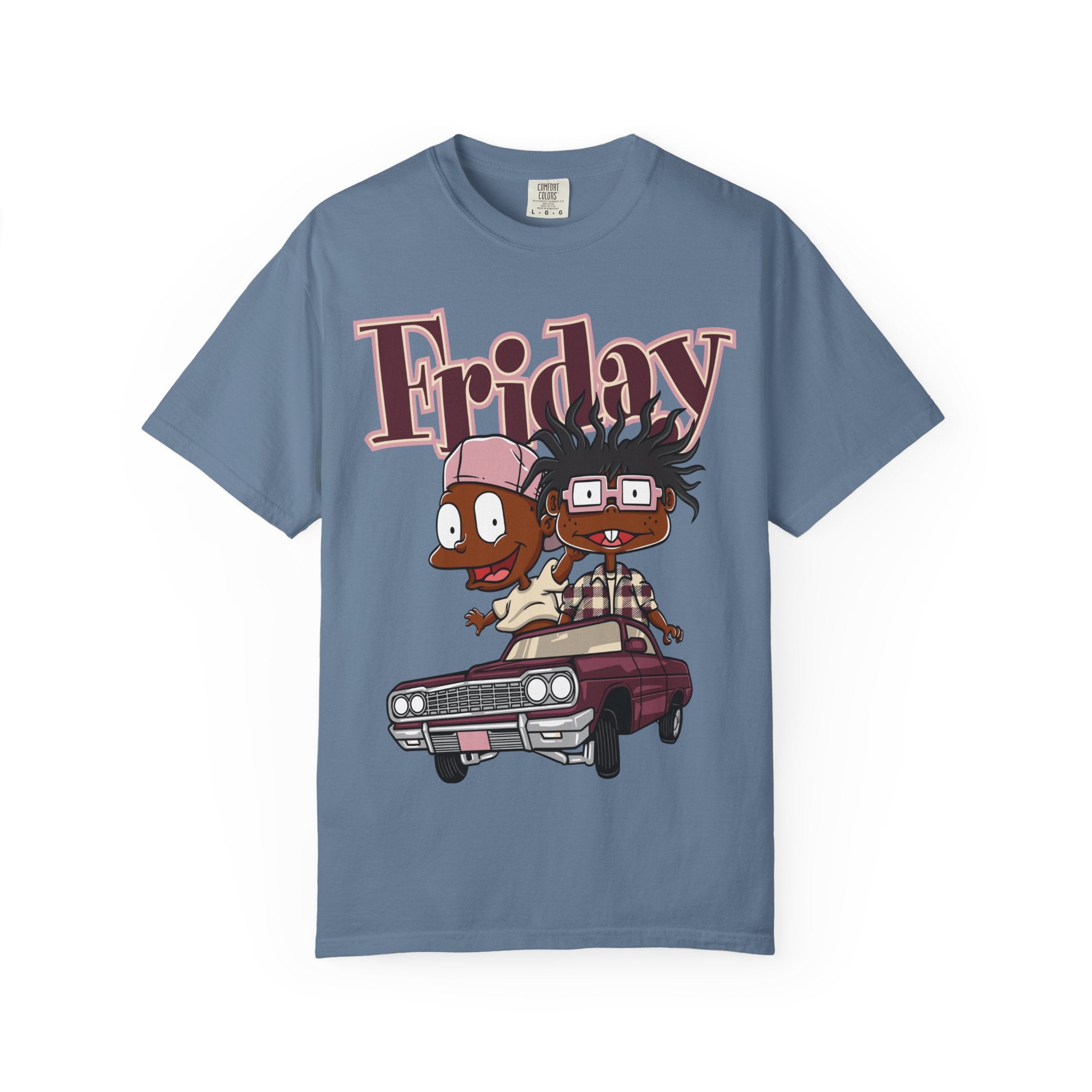 Friday Lowrider Shirt - 90s Culture Tee for Hip Hop Nostalgia - Sinful Threads