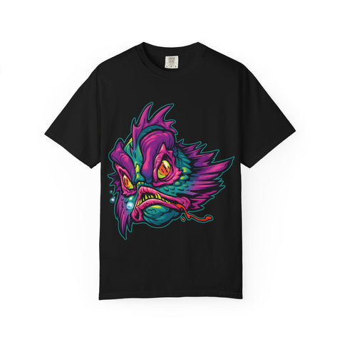 Monster Fish Tee - Fantasy Colorful Sea Creature Shirt