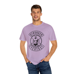 Stronger Everyday Fitness Motivation Graphic Design T-Shirt