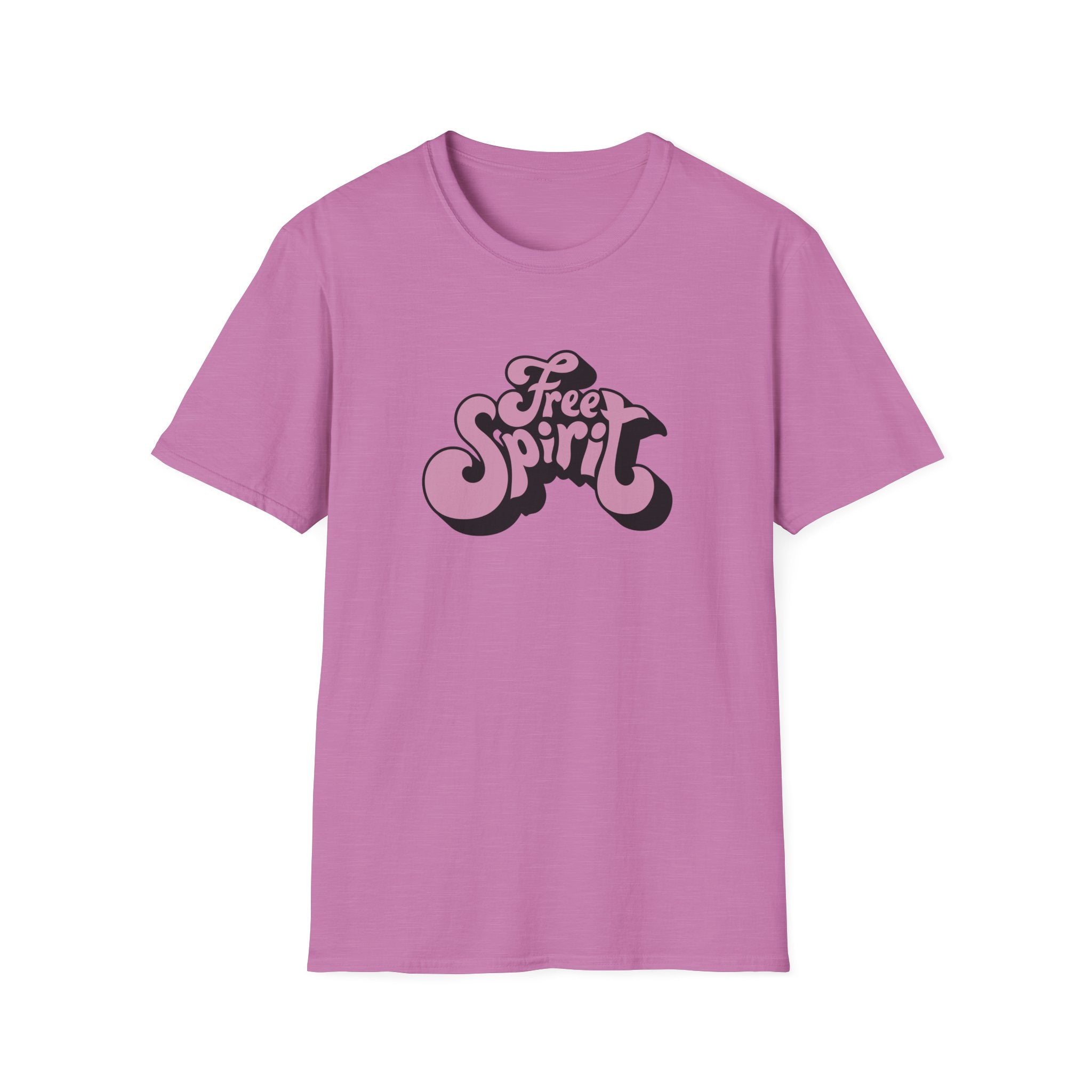 Free Spirit Groovy Graphic Tee - Retro Boho Lifestyle - Sinful Threads