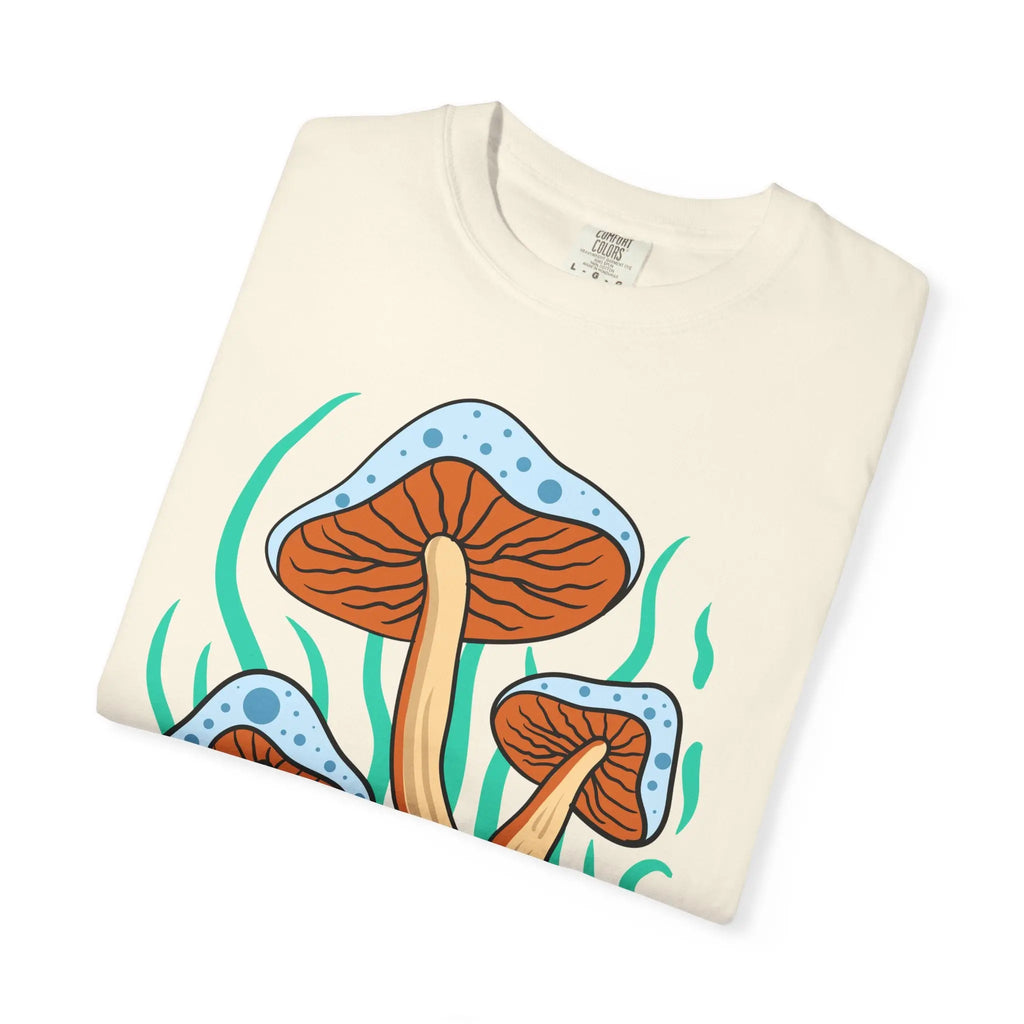 Groovy Mushroom Tee - Funky Forest Magic Fungi - Sinful Threads