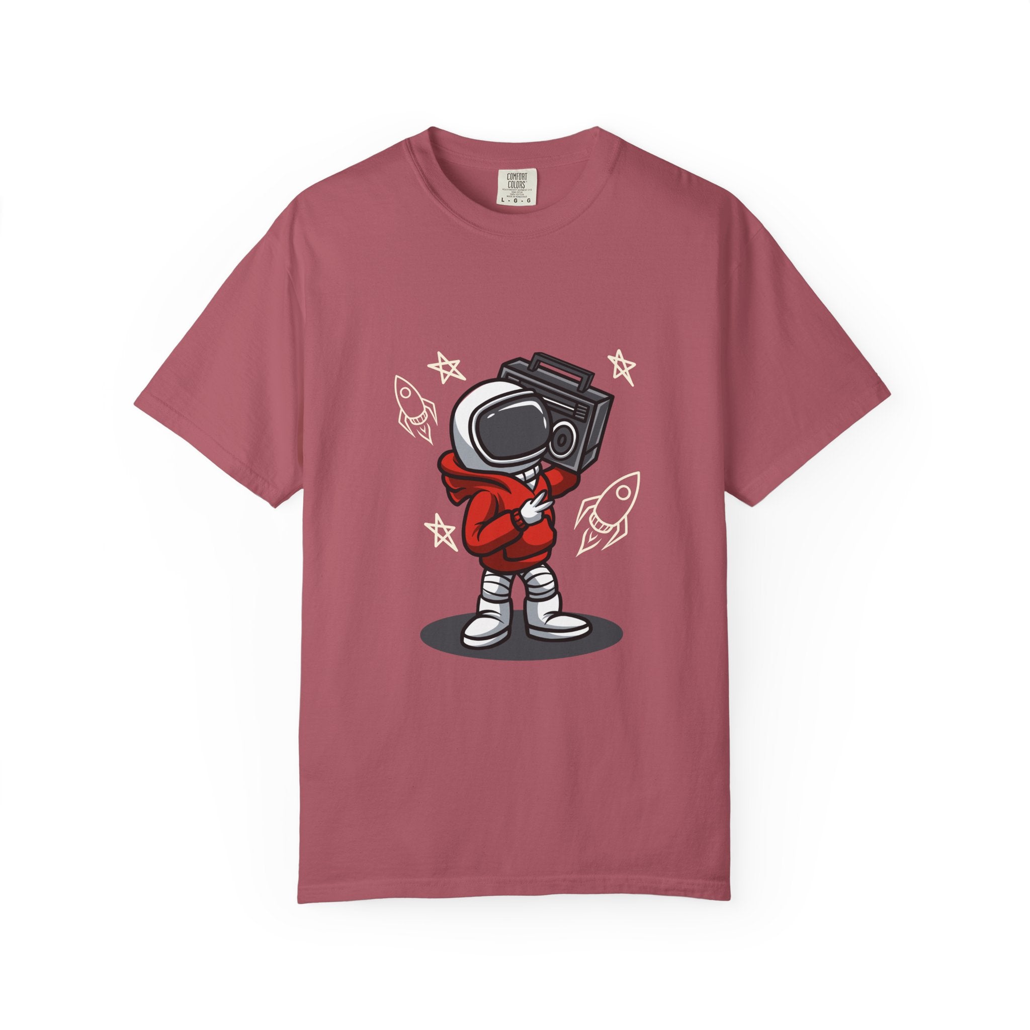 Astronaut Gift Shirt - Funny Space Boombox Tee - Cool Gift - Sinful Threads