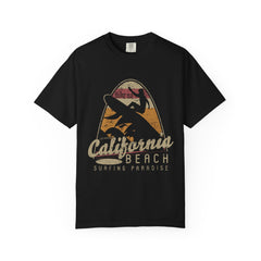Los Angeles California Beach Surfing Paradise Style T-Shirt - Sinful Threads