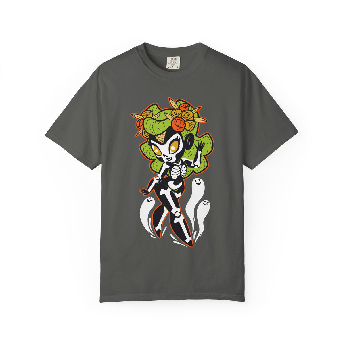 Sugar Skull Tee - Fun Cartoon Halloween Shirt Gift