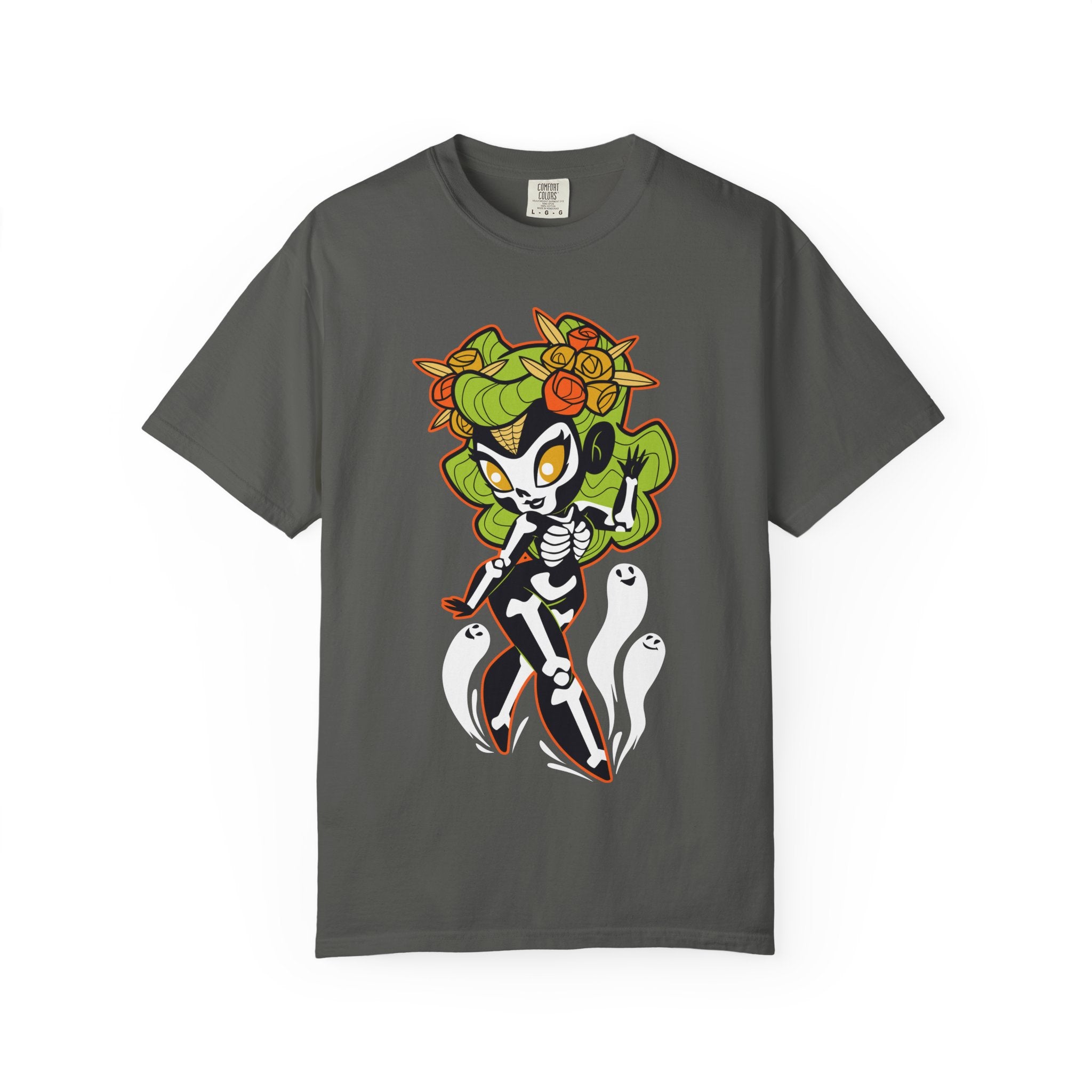 Sugar Skull Tee - Fun Cartoon Halloween Shirt Gift - Sinful Threads