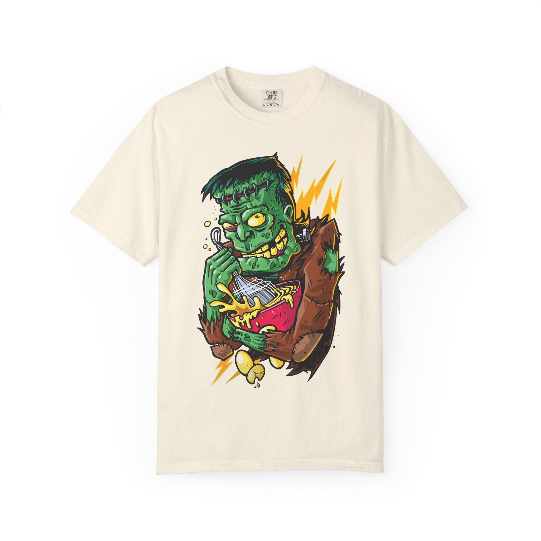 Frankenstein Foodie Shirt - Punny Monster Gift Tee - Sinful Threads