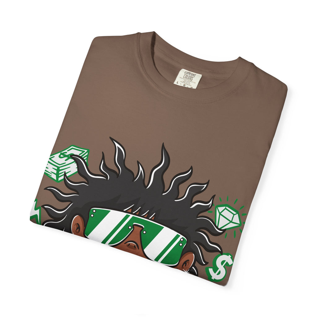 Gold Grill Tee – Hip Hop Cartoon Shirt for Street Culture - Sinful Threads