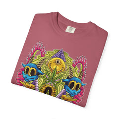 Trippy Monster Tee - Psychedelic Monster Tee - Weed Art Gift