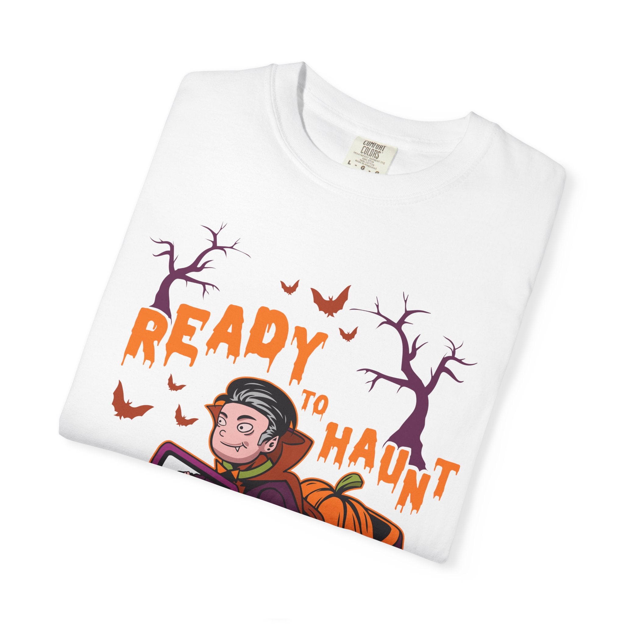 Dracula Halloween Shirt – Ready to Haunt Funny Vampire Tee - Sinful Threads