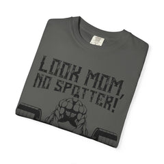 Look Mom No Spotter Pure Power Every Hours Gym T-Shirt