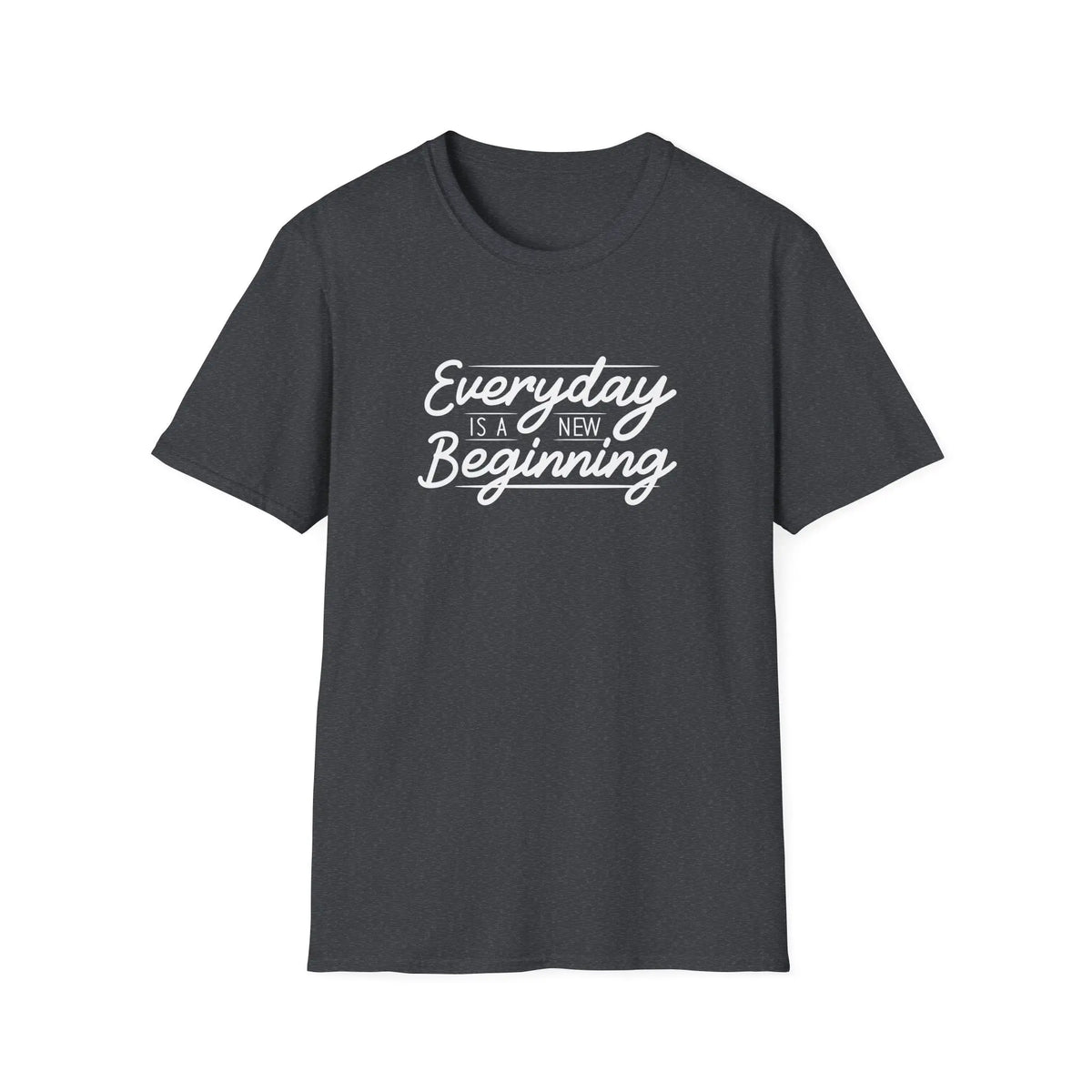 New Beginning Graphic Shirt - Everyday Fresh Start Tee - Sinful Threads