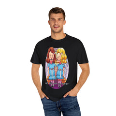 Beavis Butthead Shining Parody 90s Cartoon Horror Tee