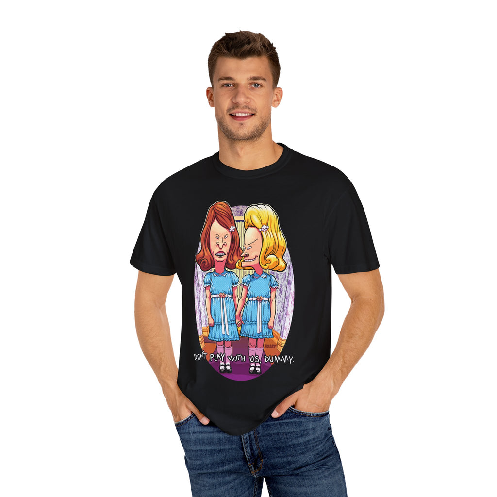 Beavis Butthead Shining Parody 90s Cartoon Horror Tee - Sinful Threads