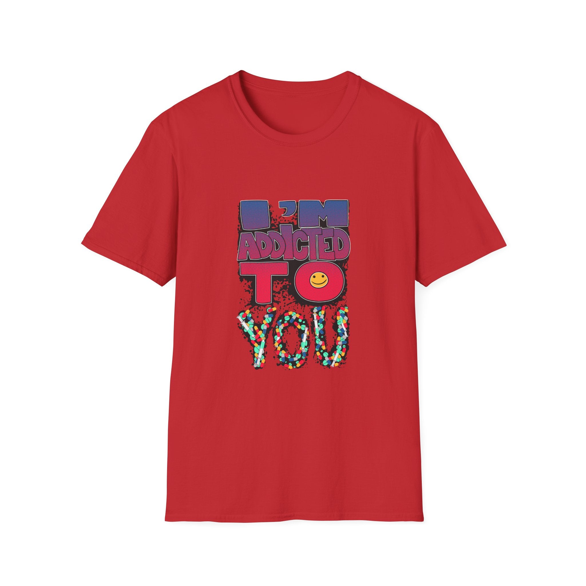 Addicted To You Tee - Vintage Style Graphic Shirt - Sinful Threads