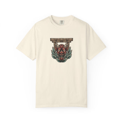 Asian inspired art shirt - Japanese demon graphic tee