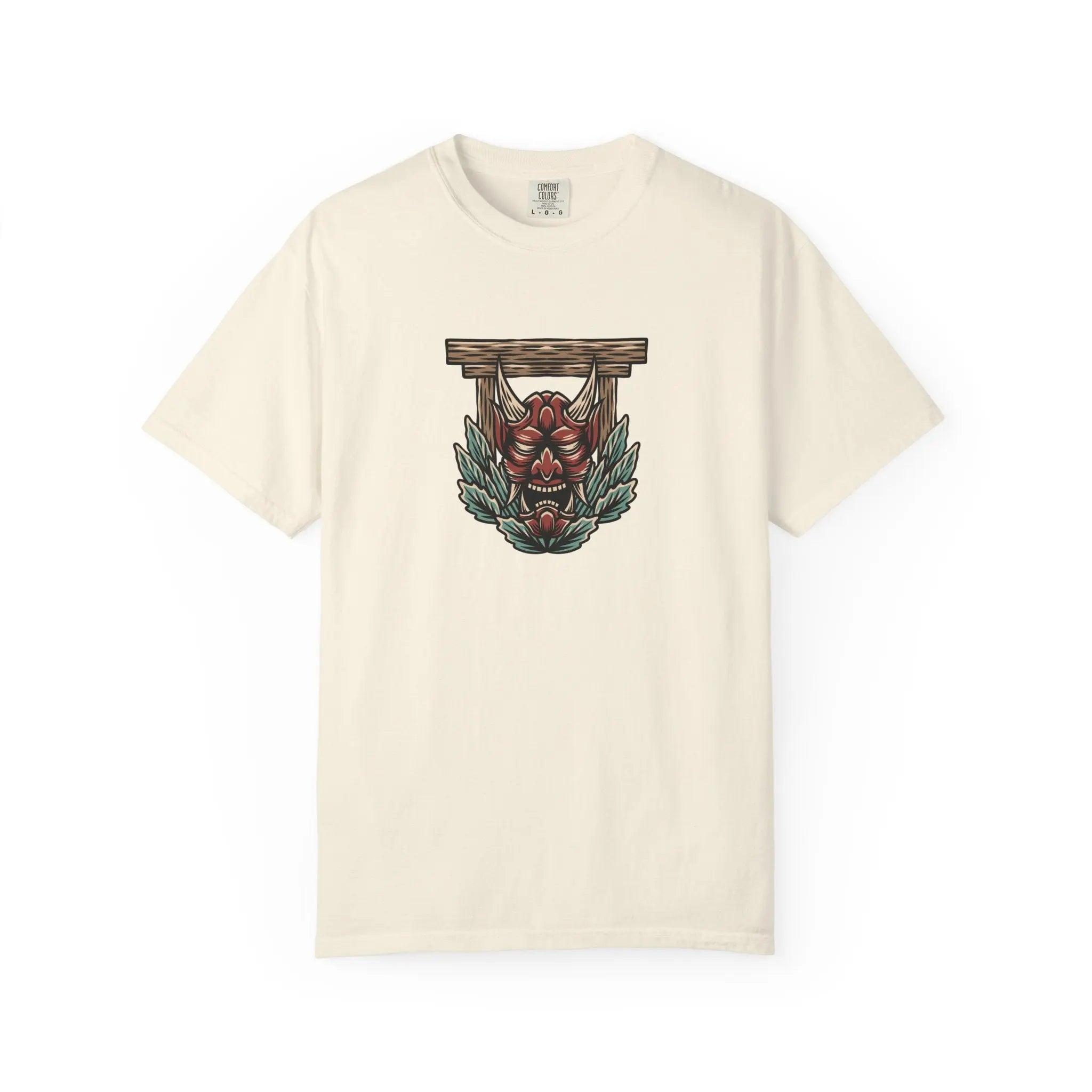 Asian inspired art shirt - Japanese demon graphic tee - Sinful Threads