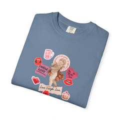Romantic Graphic Cupid Love Quotes Valentine T-Shirt - Sinful Threads