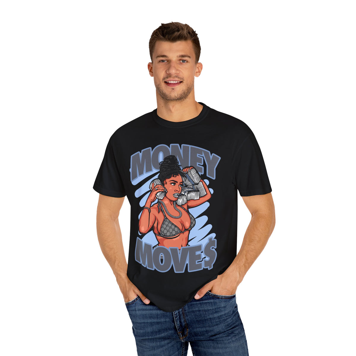 Boss Babe Graphic Tee - Money Moves Entrepreneur Gift