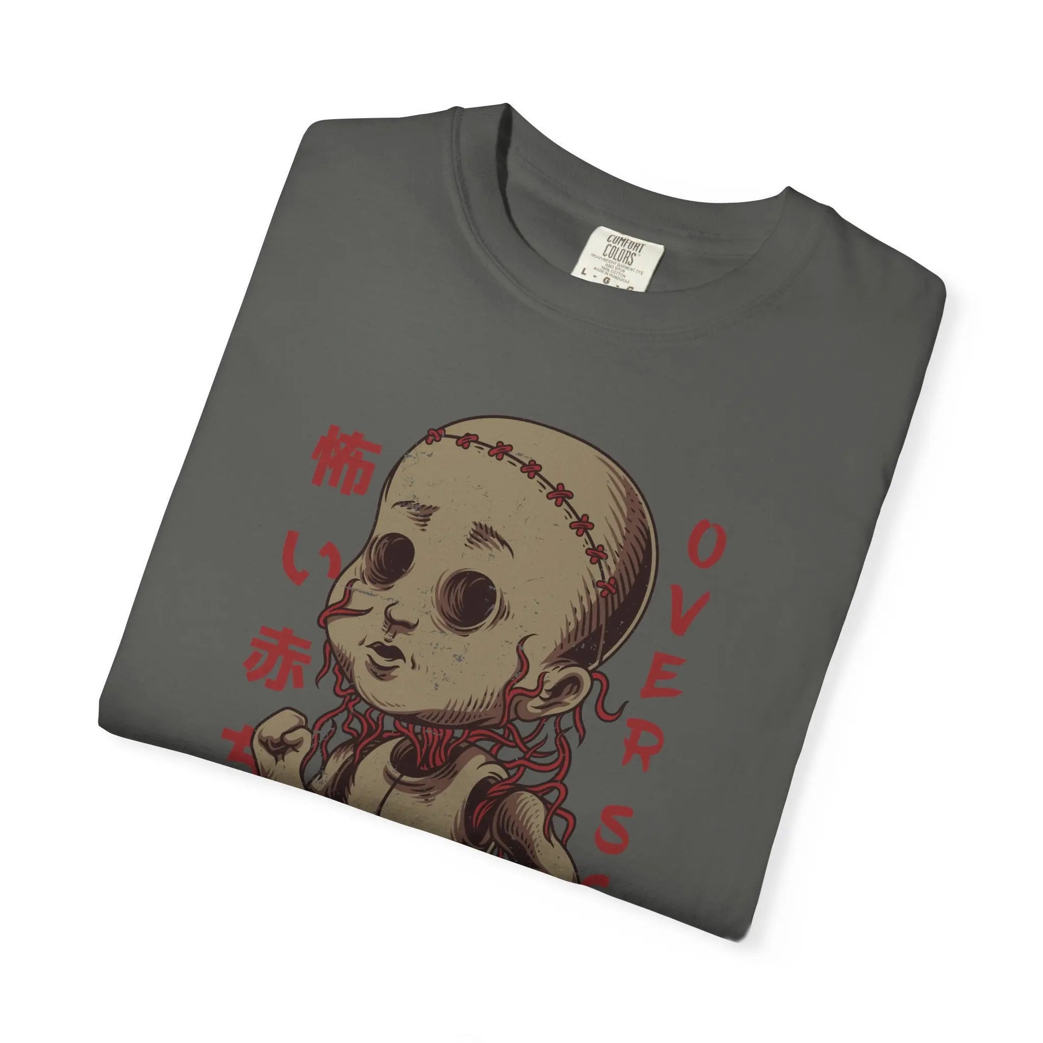Terrifying Baby Overscary Graphic Design T-Shirt - Sinful Threads