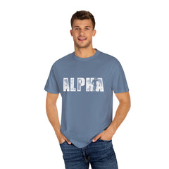 Alpha Male Bodybuilder Tee - Premium Muscle Graphic Design