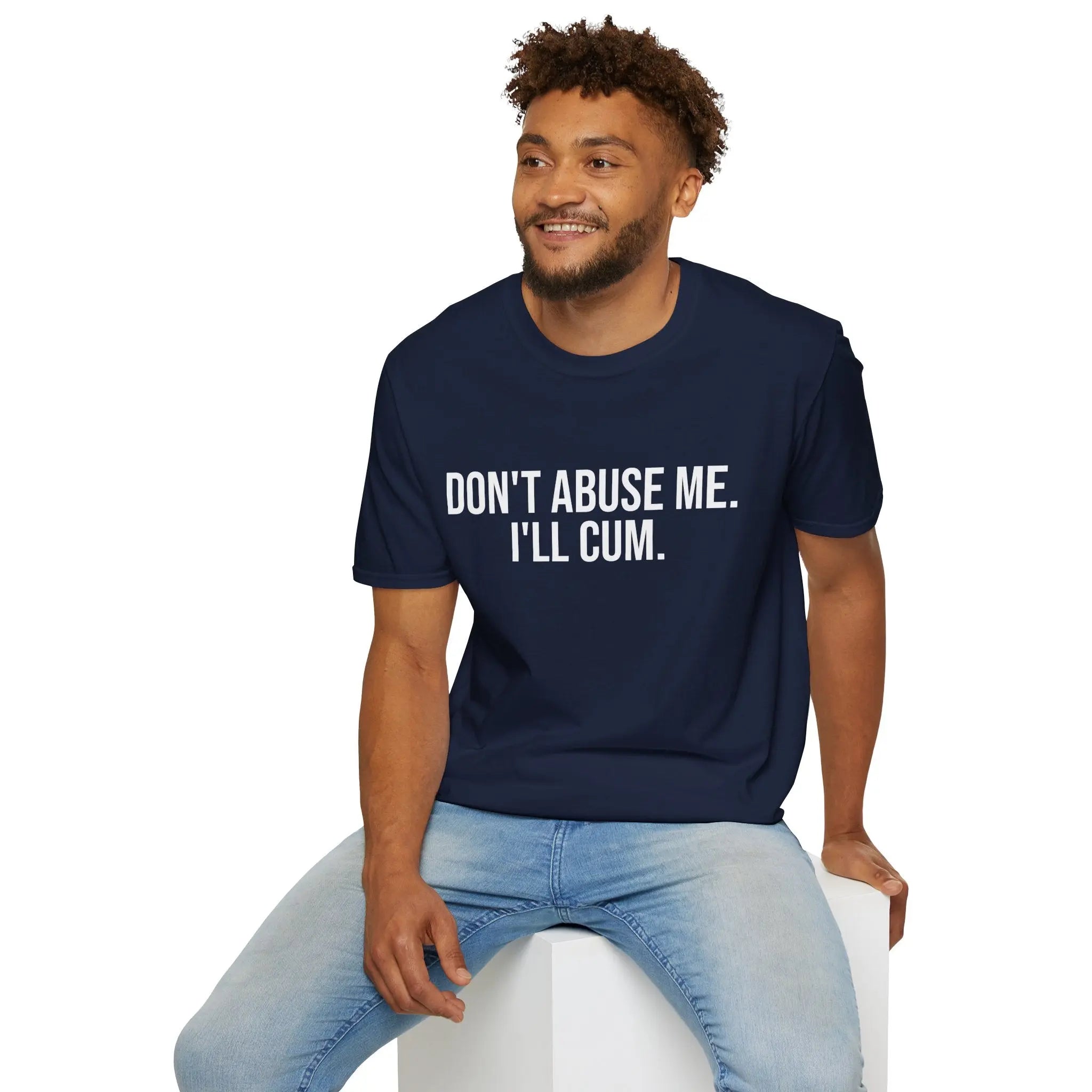 Dont Threaten Me Tshirt - Sarcastic Attitude Graphic Tee Printify