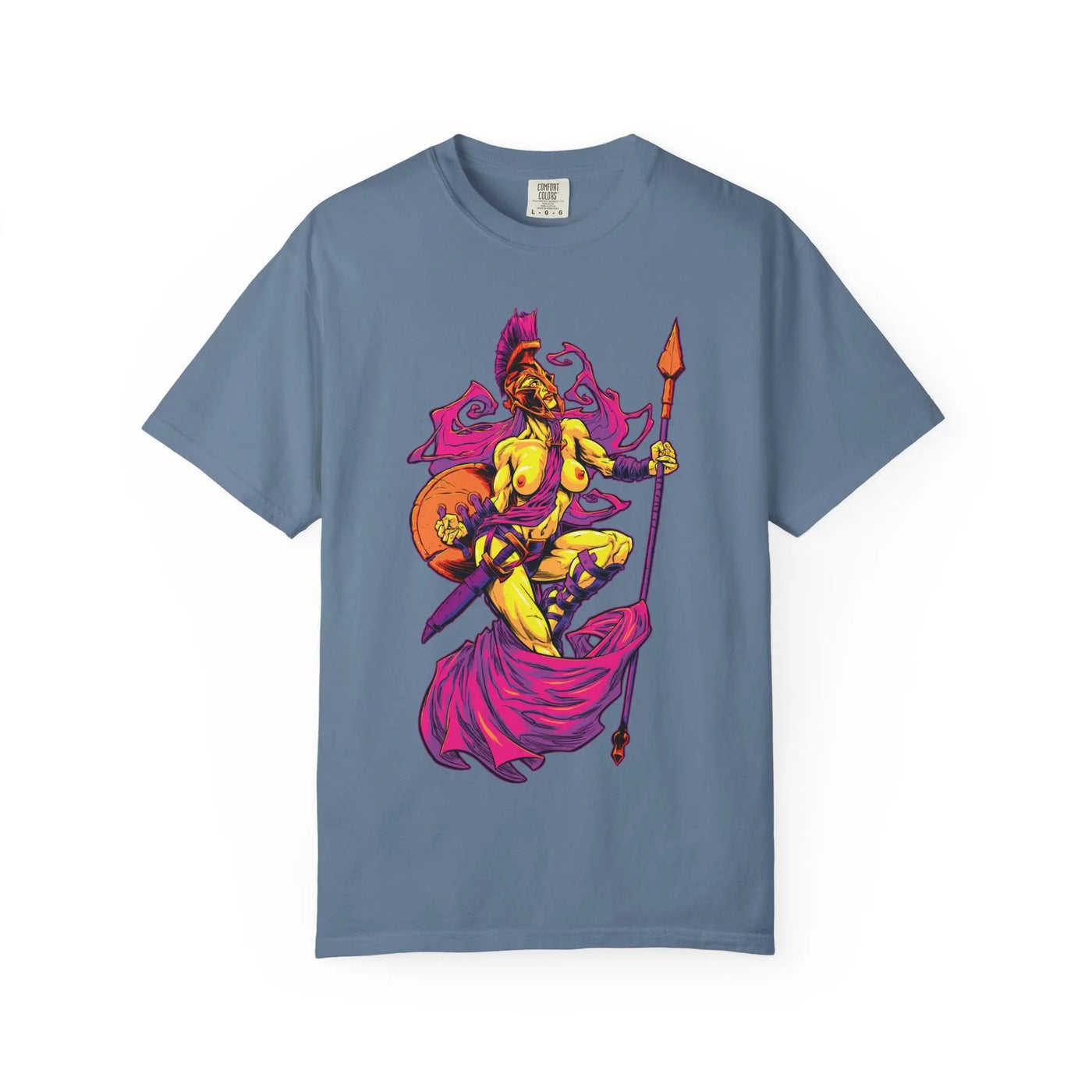 Spartan Soldier T-Shirt for Legendary Warrior Fans - Sinful Threads