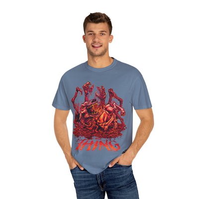 The Thing Shirt - Spooky 80s Horror Vintage Tee for Horror Fans - Sinful Threads