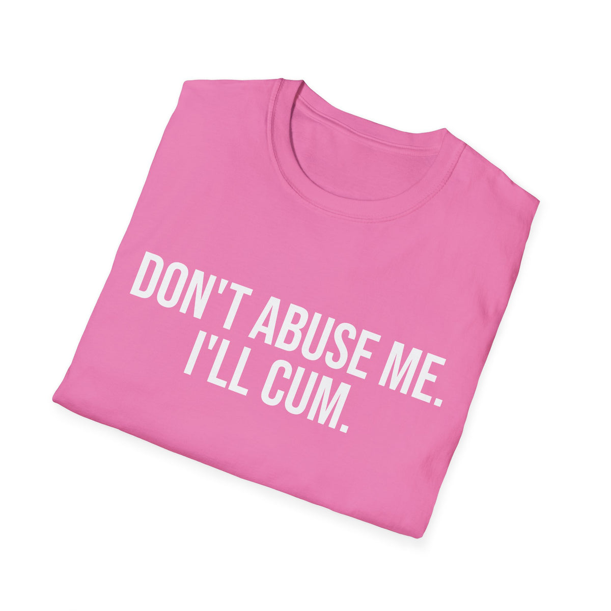 Dont Threaten Me Tshirt - Sarcastic Attitude Graphic Tee