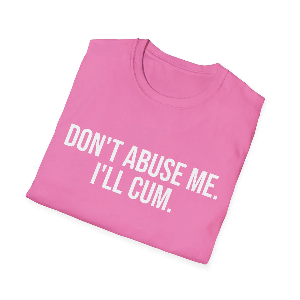 Dont Threaten Me Tshirt - Sarcastic Attitude Graphic Tee Printify