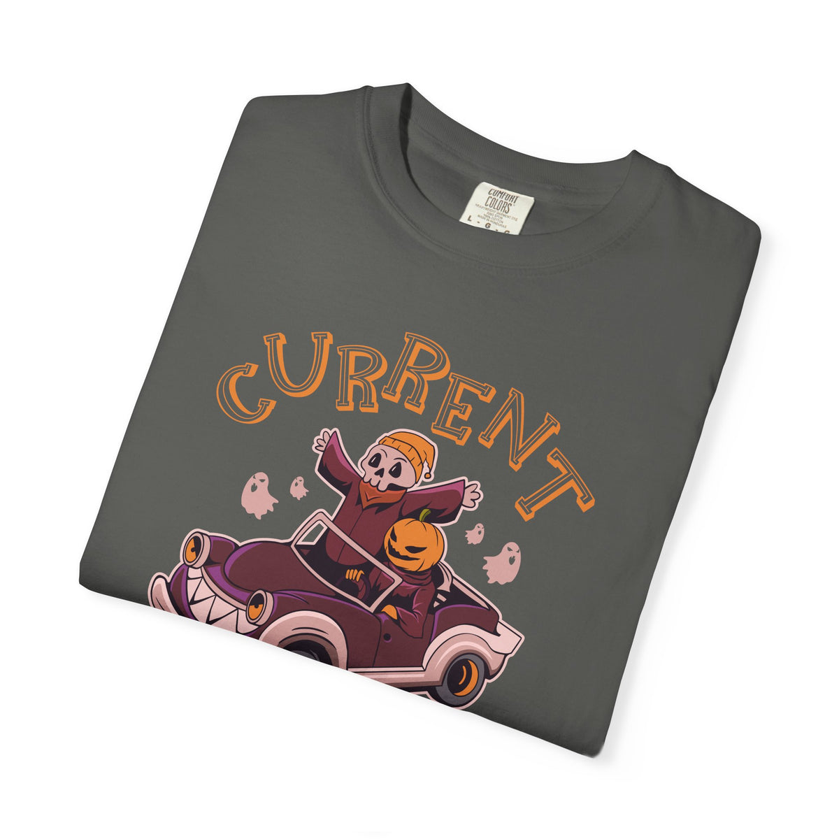Current Mood Halloween Tee - Funny Spooky Graphic Shirt