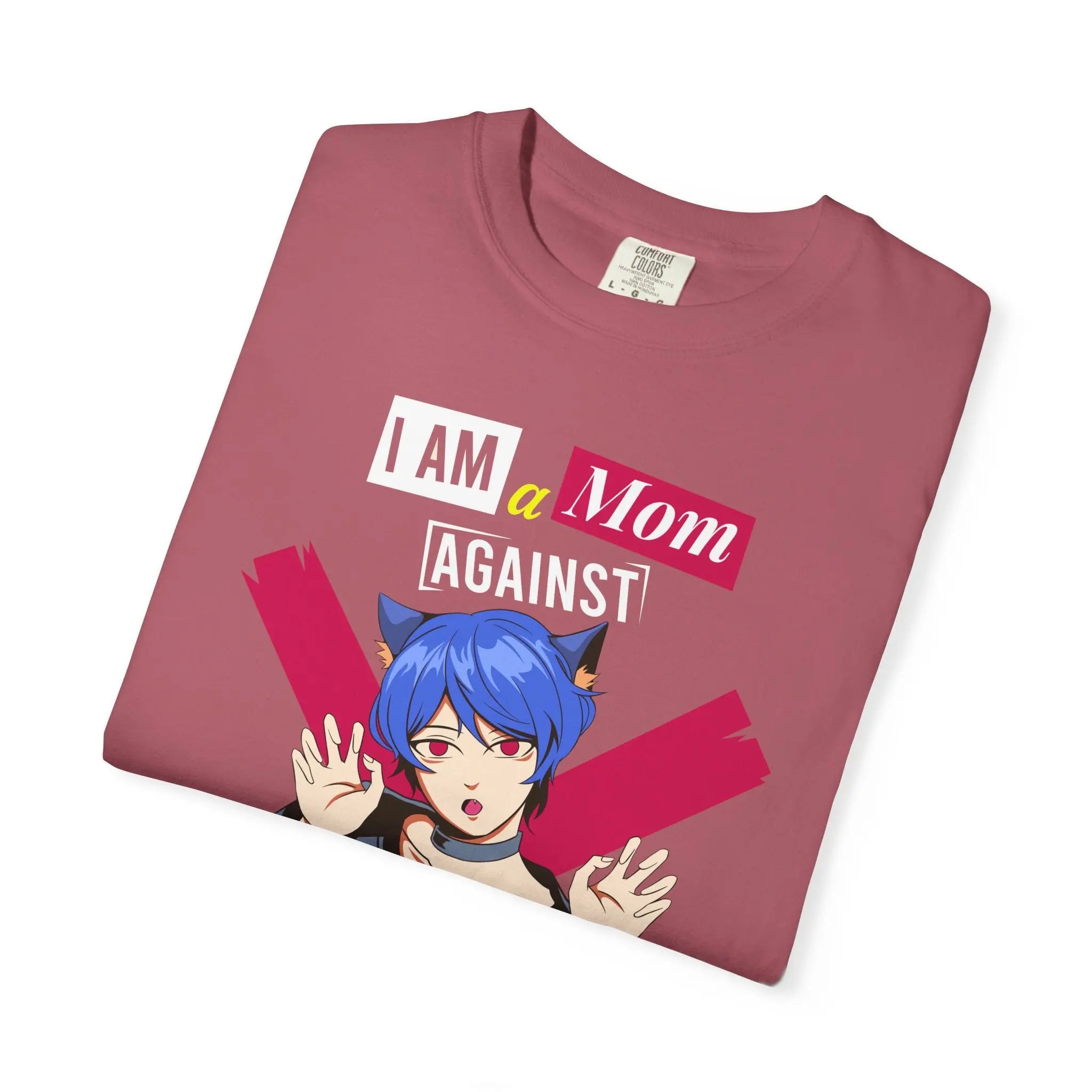 Mom Against Cat Boys Tee – Anime Cat Girl Otaku Mom Shirt - Sinful Threads