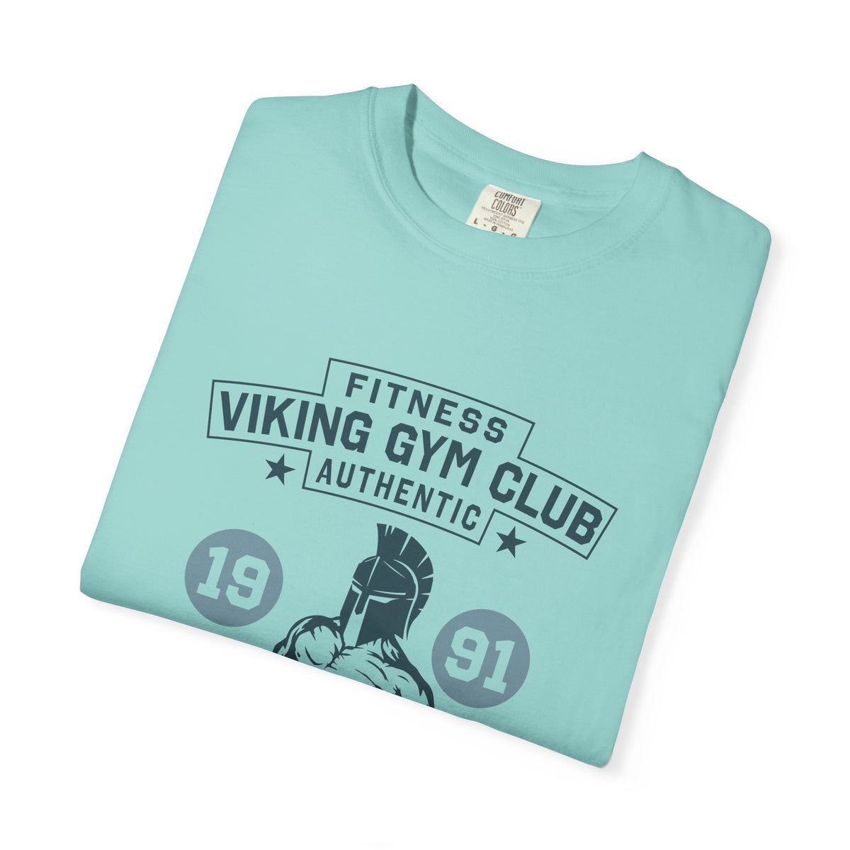 Fitness Viking Gym Club Graphic Design Authentic T-Shirt