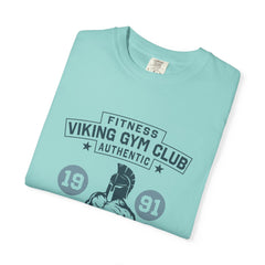 Fitness Viking Gym Club Graphic Design Authentic T-Shirt