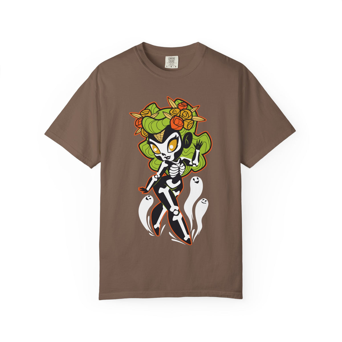 Sugar Skull Tee - Fun Cartoon Halloween Shirt Gift