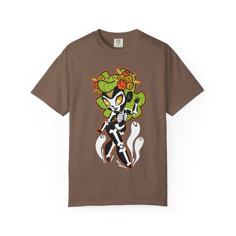 Sugar Skull Tee - Fun Cartoon Halloween Shirt Gift